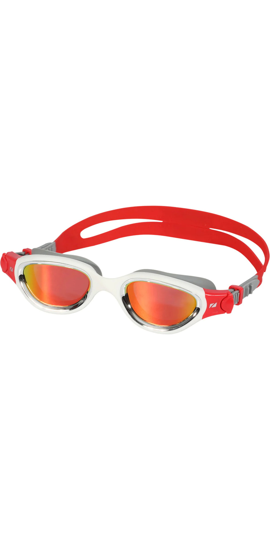 Red swimming clearance goggles